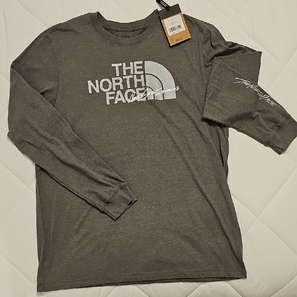 The North Face Gray Long Sleeve Shirt